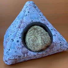 Load image into Gallery viewer, Halloween mummy and ghosts full cage set. Tent house, snuggle sack, tunnel cage set for hedgehog or small pet.