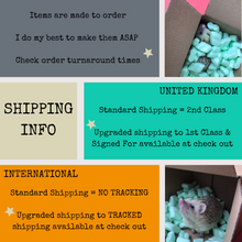 Load image into Gallery viewer, Ceramic hedgehog food and water bowls. Noms and slurp bowls.