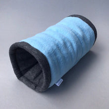 Load image into Gallery viewer, Fleece mini set. Padded tunnel and snuggle sack set.