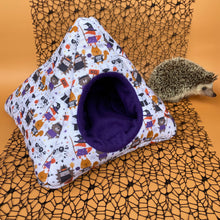 Load image into Gallery viewer, Halloween animals tent house. Hedgehog and small animal house.