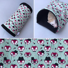 Load image into Gallery viewer, Dapper Mr Fox mini set. Tunnel, snuggle sack and toys.