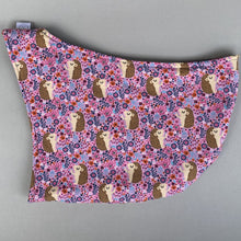 Load image into Gallery viewer, Pink Hedgehog bonding scarf for hedgehogs and small pets. Bonding pouch.