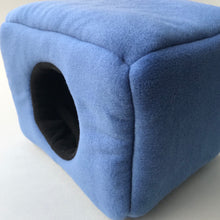 Load image into Gallery viewer, LARGE fleece cosy bed for guinea pigs and chunky hogs.