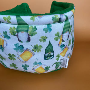 Irish gnome cuddle cup. Pet sofa. Hedgehog and small guinea pig bed. Small pet beds.