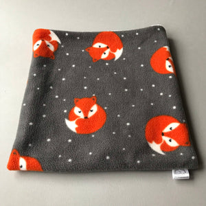 LARGE Foxy  bath sack. Post bath drying sack for small animals.