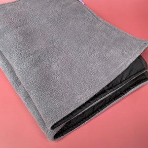 Fleece potty pad. Absorbent and waterproof lined wee mat. Reusable fleece mat.