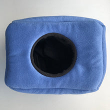 Load image into Gallery viewer, LARGE fleece cosy bed for guinea pigs and chunky hogs.