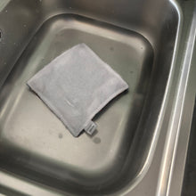 Load image into Gallery viewer, Hedgehog bath cloth. Towel lined pet bath towel. Pet bath towel