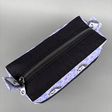 Load image into Gallery viewer, Happy Quills zip bag. Cosmetics or stationary bag.