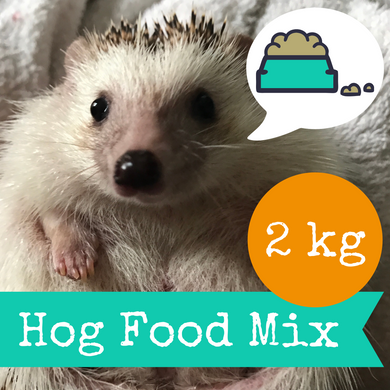 2kg (4.40 lb) African pygmy hedgehog food mix. Hedgehog biscuit mix. Dry food mix.