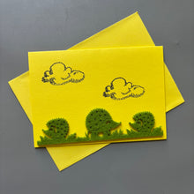Load image into Gallery viewer, Handmade hedgehog cards.