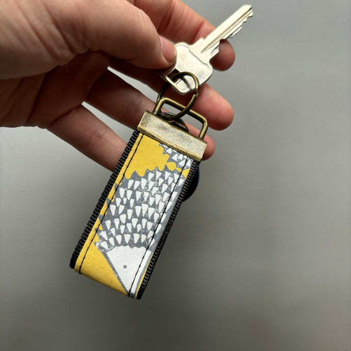 Hedgehog  keychain. Hedgehog keyring. Spike hedgehog key fob.