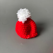 Load image into Gallery viewer, Mini hat and scarf. Winter mini hat and scarf photo props.