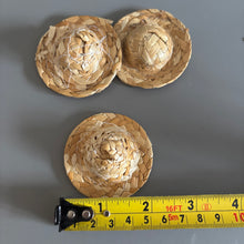 Load image into Gallery viewer, Straw hat for photo props. Hedgehog photo prop hat.