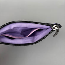 Load image into Gallery viewer, Happy Quills zipper pouch.  Card and coin purse. Keyring zip pouch