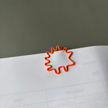 Load image into Gallery viewer, Hedgehog paperclips. Hedgehog stationary.