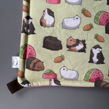 Load image into Gallery viewer, Guinea pigs padded hammock. Guinea pig hammock. C&amp;C cage hammock