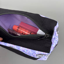 Load image into Gallery viewer, Happy Quills zip bag. Cosmetics or stationary bag.