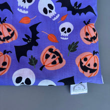 Load image into Gallery viewer, LARGE Halloween snuggle sack. Snuggle pouch for guinea pigs
