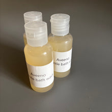 Load image into Gallery viewer, 30ml Aveeno natural oat extract bath wash