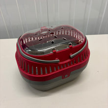 Load image into Gallery viewer, Preloved Red  Pet Carrier - Medium
