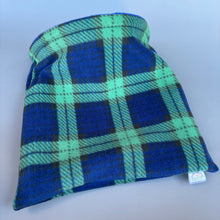 Load image into Gallery viewer, LARGE Tartan snuggle sack. Sleeping bag for hedgehogs, guinea pigs and small pets.