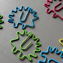 Load image into Gallery viewer, Hedgehog paperclips. Hedgehog stationary.