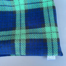 Load image into Gallery viewer, LARGE Tartan snuggle sack. Sleeping bag for hedgehogs, guinea pigs and small pets.