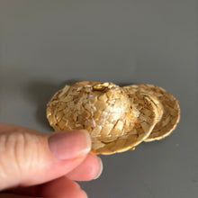 Load image into Gallery viewer, Straw hat for photo props. Hedgehog photo prop hat.
