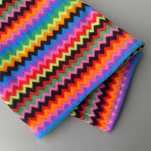 Load image into Gallery viewer, Custom size zig zag fleece cage liners made to measure