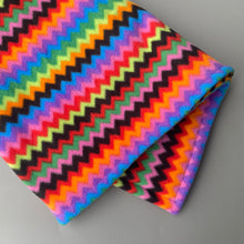 Load image into Gallery viewer, Custom size zig zag fleece cage liners made to measure