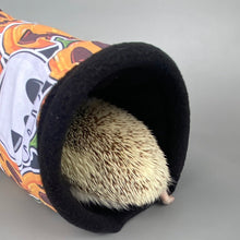Load image into Gallery viewer, Pumpkin and skulls Halloween mini set. Tunnel, snuggle sack and toys.