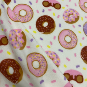 Custom size donut fleece cage liners made to measure - Donuts