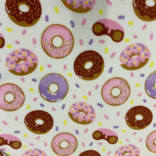 Load image into Gallery viewer, Custom size donut fleece cage liners made to measure - Donuts