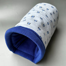 Load image into Gallery viewer, Hot air baloon bunker. Hedgehog and guinea pig bed. Padded fleece lined house.