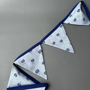 Hot air balloon miniature bunting. Viv decorations. Cage decorations.