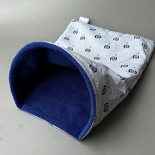 Load image into Gallery viewer, Hot air balloon snuggle sack, snuggle pouch, sleeping bag for hedgehog and small guinea pigs.