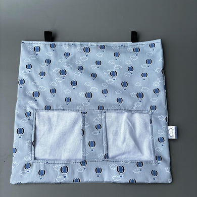 Hot air balloon hanging hay bag for guinea pigs. Cotton hay feeder.
