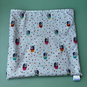 LARGE Hogs in pots snuggle sack. Snuggle pouch for guinea pigs