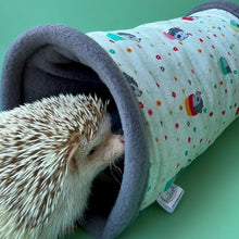 Load image into Gallery viewer, Hogs in pots full cage set. Cube house, snuggle sack, tunnel cage set for hedgehog or small pet.