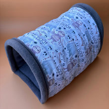 Load image into Gallery viewer, Halloween mummy and ghosts mini set. LARGE size tunnel, LARGE snuggle sack and toys. Fleece bedding.