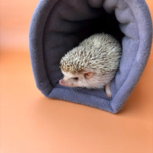 Load image into Gallery viewer, Halloween mummy and ghosts bunker. Hedgehog and guinea pig bed. Padded fleece lined house.