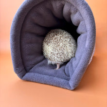 Load image into Gallery viewer, Halloween mummy and ghosts bunker. Hedgehog and guinea pig bed. Padded fleece lined house.