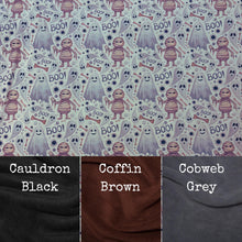 Load image into Gallery viewer, Halloween mummy and ghosts full cage set. Corner house, snuggle sack, tunnel cage set for hedgehog or small pet.