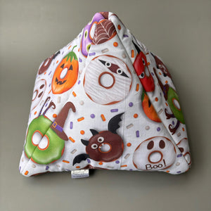Halloween donuts tent house. Hedgehog and small animal house. Padded fleece lined house.