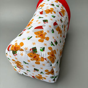 Christmas gingerbread man bunker. Hedgehog and guinea pig bed. Padded fleece lined house.