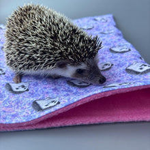 Load image into Gallery viewer, LARGE Happy Quills snuggle sack. Snuggle pouch for pygmy hedgehogs.