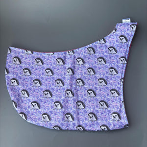 Happy Quills bonding scarf for hedgehogs and small pets. Bonding pouch. Fleece lined.