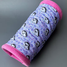 Load image into Gallery viewer, Happy Quills full cage set. Corner house, tunnel, snuggle sack and toys. Fleece bedding