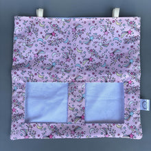 Load image into Gallery viewer, Shooting stars hanging hay bag for guinea pigs. Cotton hay feeder.